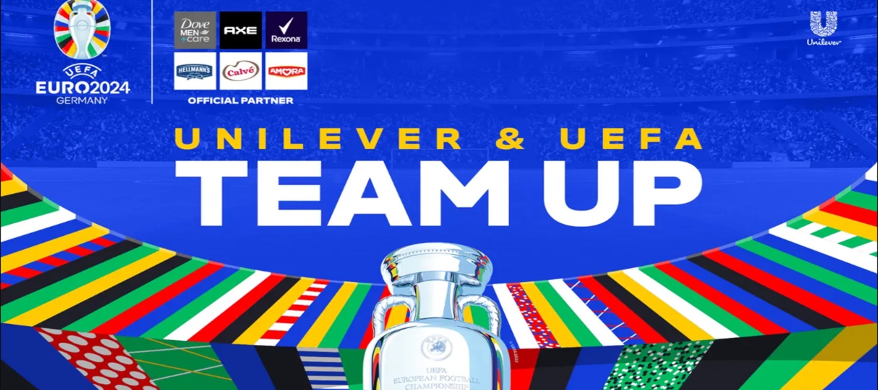UEFA picks Unilever brands as the main sponsors of the UEFA EURO 2024